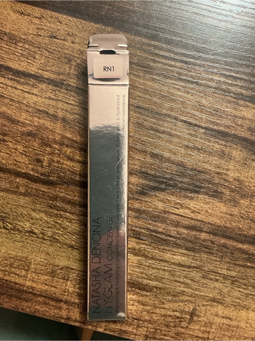 Natasha Denona HyGlam Concealer RN1 - Metallic Rose Packaging